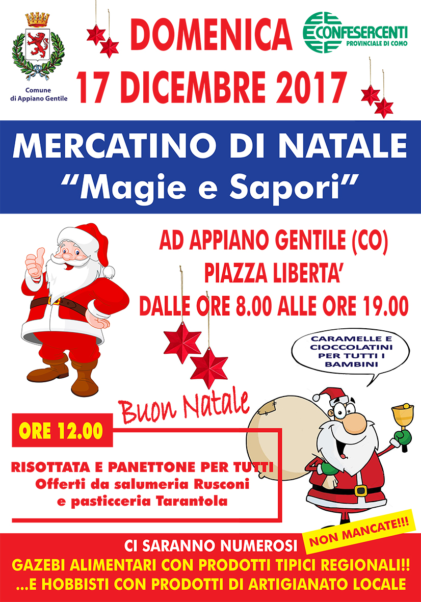 Mercatino Appiano 17 dicembre 70x100