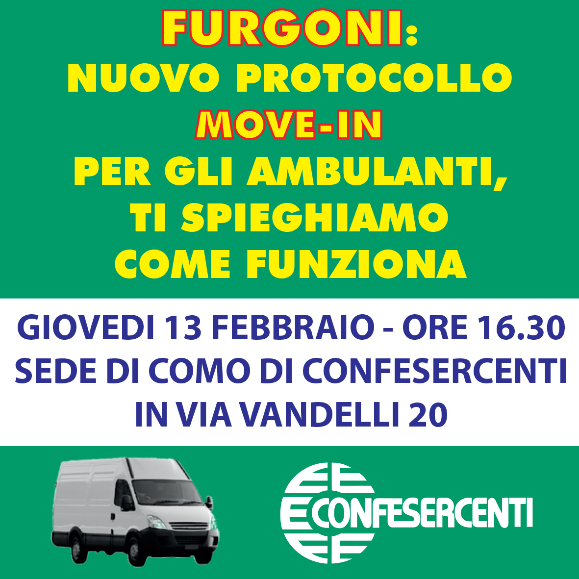 Furgoni nuovo protocollo di Regione Lombardia MoveIn per circolare